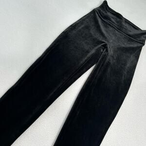 Spanx Women's Size XS Velvet Leggings Black 2070